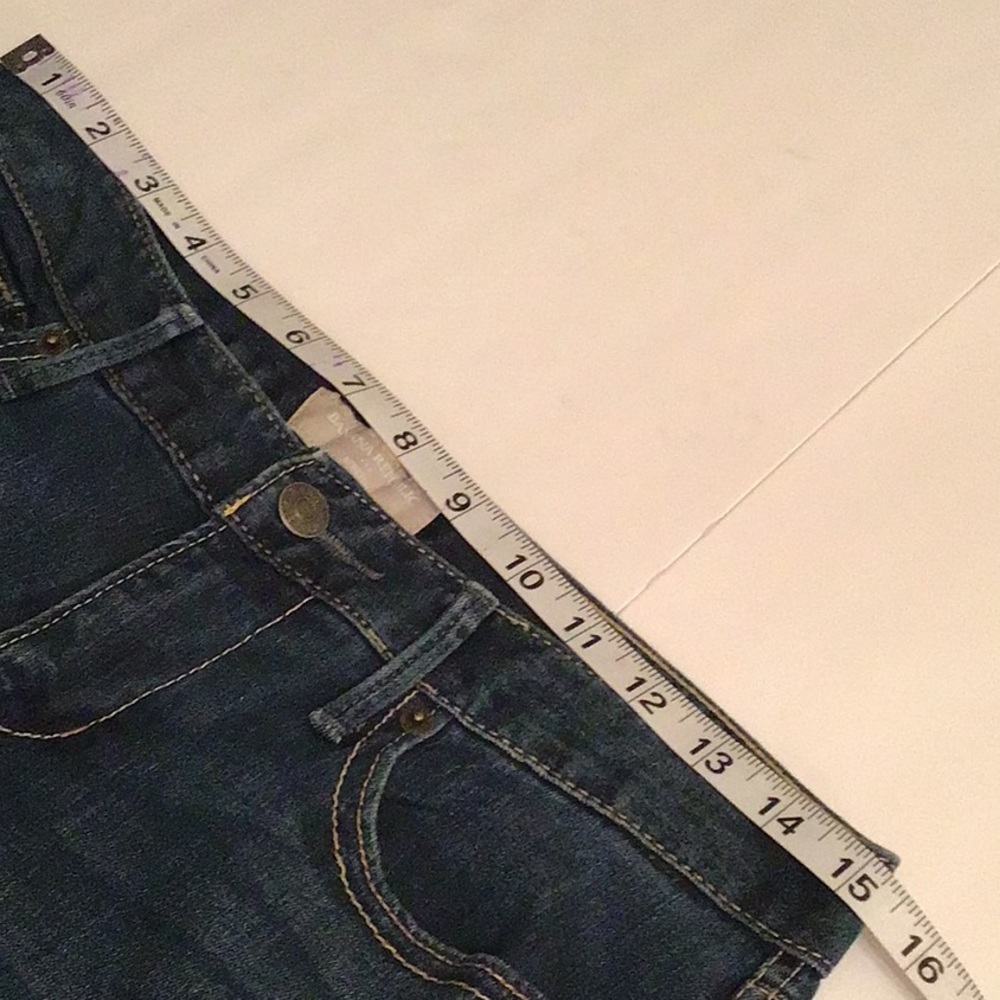 BANANA REPUBLIC BLUE WASH DENIM JEANS SZ 27/4 - Picture 7 of 12
